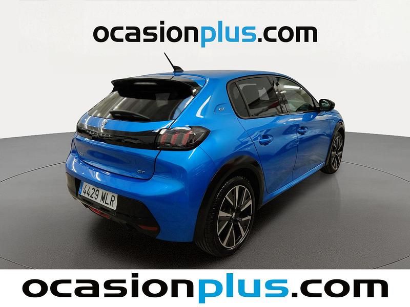 Usado Peugeot 208 GTi 100 CV (73 kW) 2023 Azul Utilitario