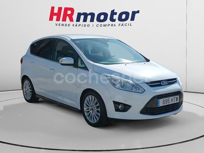 Blanco Usado 2013 Ford C-MAX Titanium Monovolumen | 7790 € (Precio justo) - Imagen 1/4