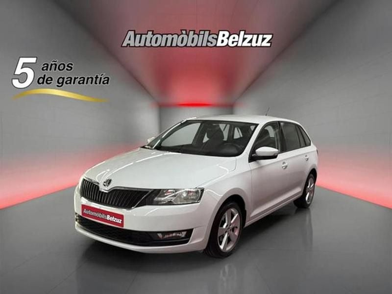 Usado Skoda Rapid Active 95 CV (69 kW) 2019 Blanco Utilitario