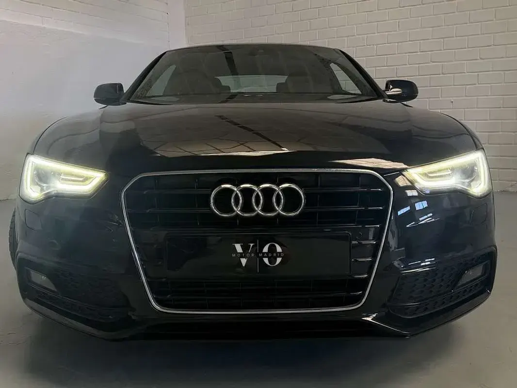 Usado Audi A5 S-Line 224 CV (164 kW) 2014 Negro Coupe