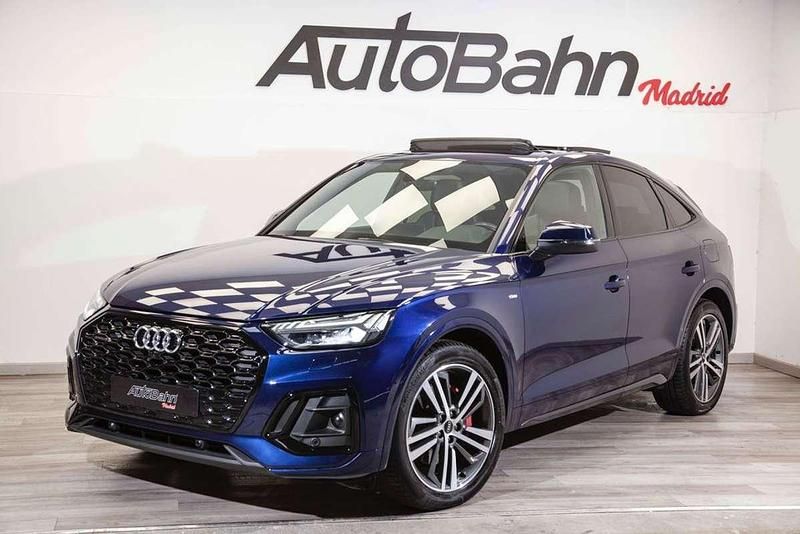 Usado Audi Q5 S-Line 367 CV (269 kW) 2021 Azul SUV