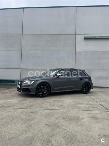 Usado Audi S3 Premium 300 CV (220 kW) 2014 Gris / plata Berlina
