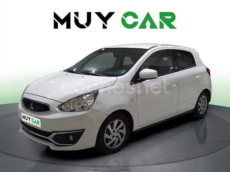 Usado Mitsubishi Space Star Motion 80 CV (58 kW) 2019 Blanco Berlina