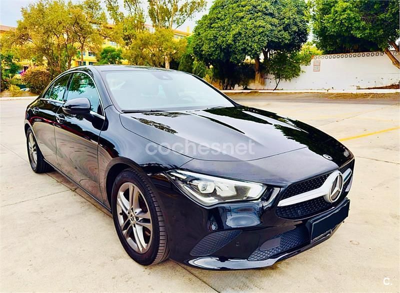 Usado Mercedes CLA200 150 CV (110 kW) 2019 Negro Berlina