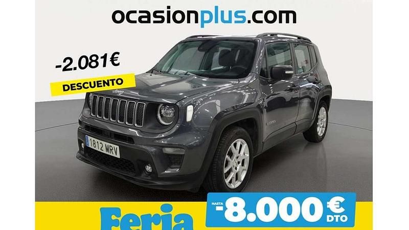 Gris Usado 2024 Jeep Renegade Limited SUV | 20.819 € (Precio justo) - Imagen 1/4