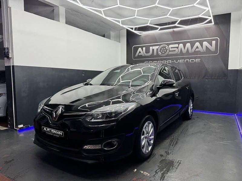 Usado Renault Mégane LIMITED 115 CV (84 kW) 2015 Negro Berlina