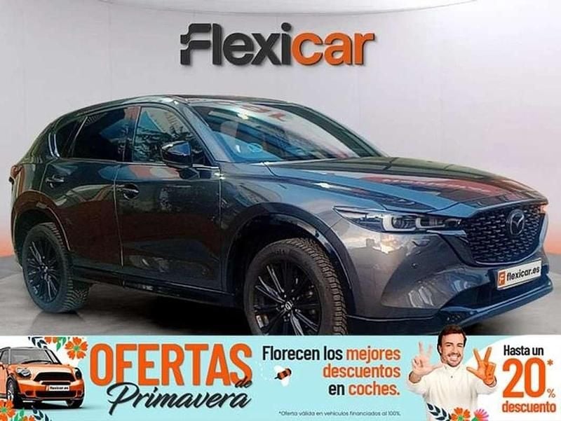 Usado Mazda CX-5 Homura-Line 194 CV (142 kW) 2022 Gris SUV