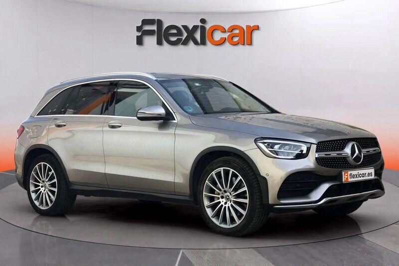 Beige Usado 2021 Mercedes GLC200 SUV | 30.990 € (Buen precio) - Imagen 1/4
