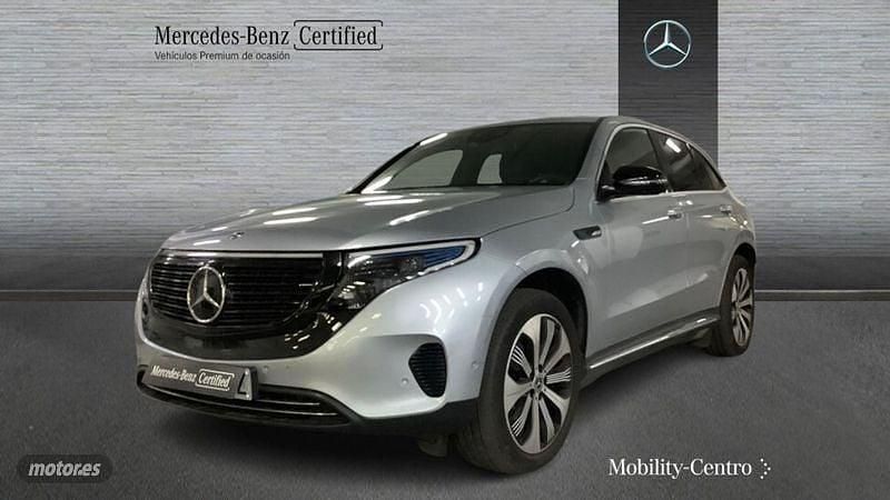 Hightechsilber metallic Usado 2020 Mercedes EQC400 Edition 1 SUV | 38.900 € (Un poco caro) - Imagen 1/4