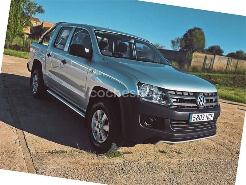 Gris / plata Usado 2011 VW Amarok Trendline Recogida | 13.800 € (Buen precio) - Imagen 1/4