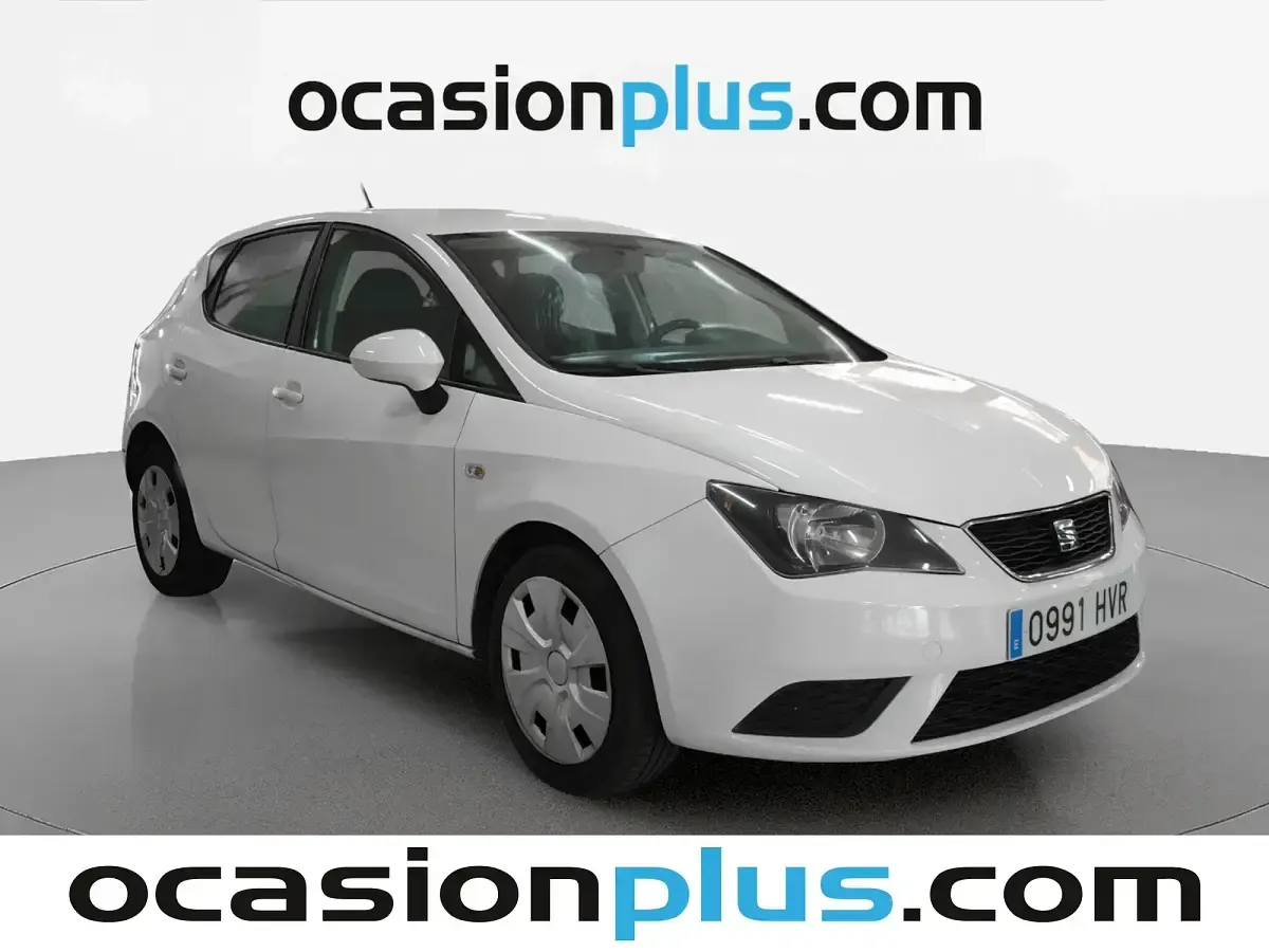 Usado Seat Ibiza Reference 86 CV (63 kW) 2014 Blanco Utilitario