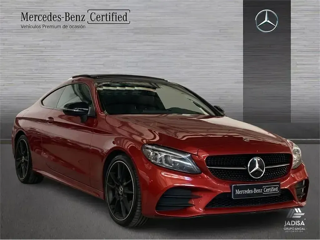 Usado Mercedes C220 194 CV (142 kW) 2023 Rojo Coupe