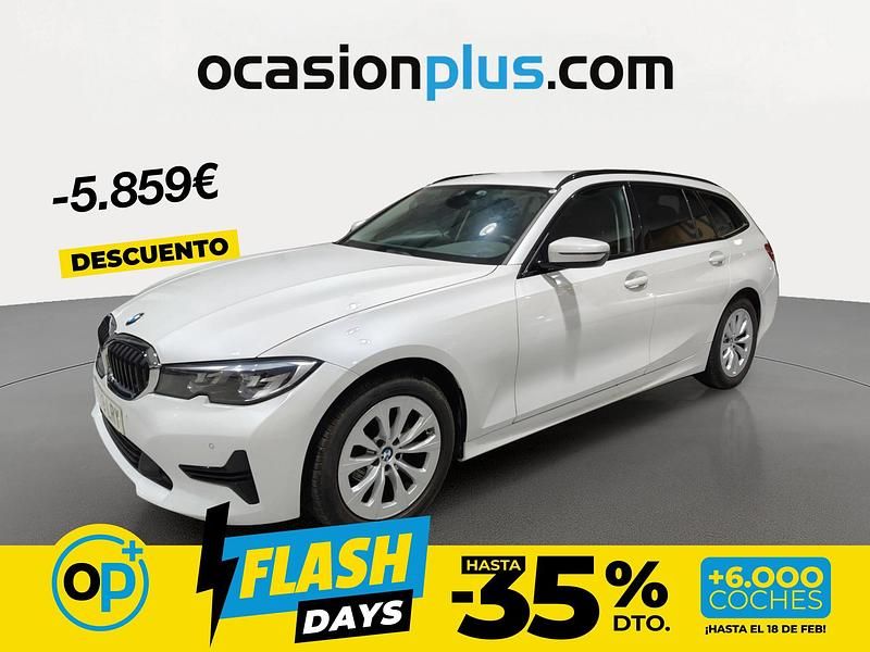 Usado BMW 318 150 CV (110 kW) 2021 Blanco Familiar
