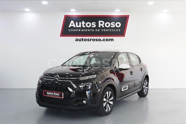Negro Usado 2022 Citroën C3 Feel Utilitario | 9900 € (Precio justo) - Imagen 1/4