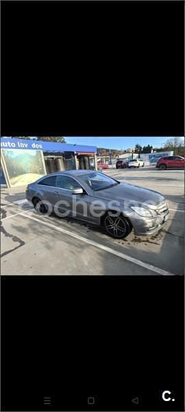 Usado Mercedes E220 170 CV (125 kW) 2012 Gris / plata Coupe