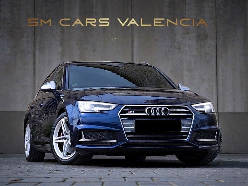 Azul Usado 2017 Audi S4 S-Line Familiar | 25.999 € (Precio justo) - Imagen 1/4
