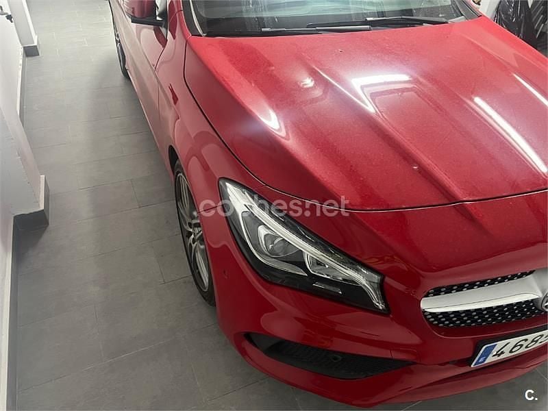 Usado Mercedes CLA200 136 CV (100 kW) 2018 Rojo Berlina