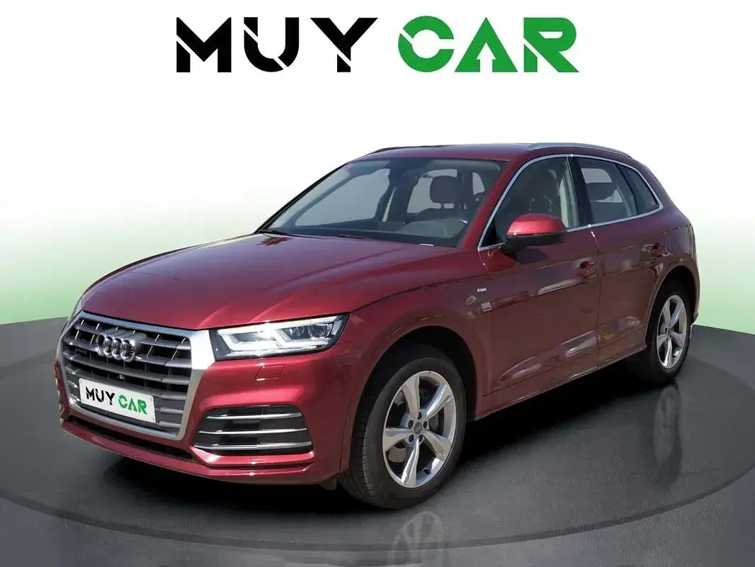 Usado Audi Q5 S-Line 163 CV (119 kW) 2017 Rojo SUV
