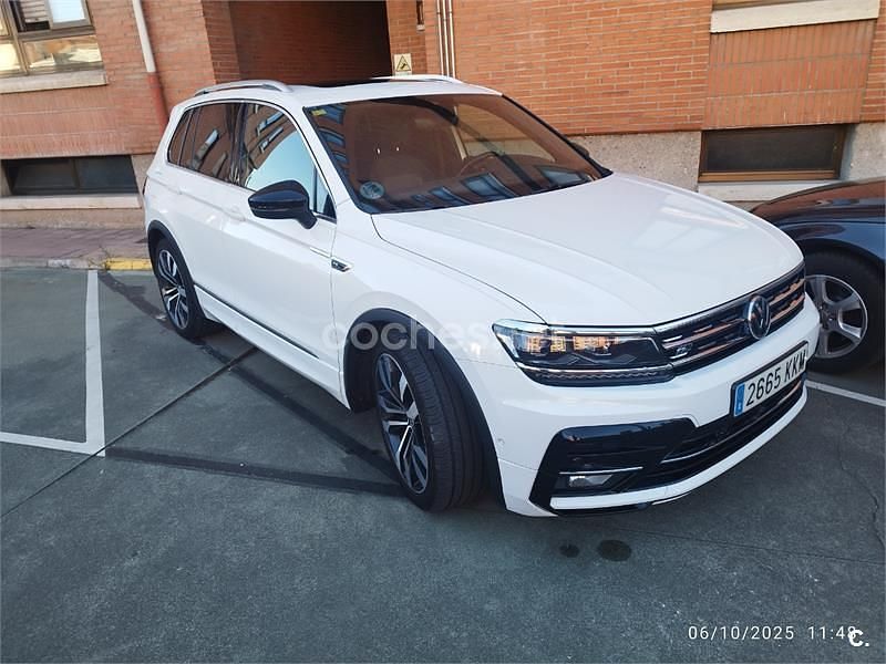 Blanco Usado 2018 VW Tiguan Sportline SUV | 22.490 € (Precio justo) - Imagen 1/4