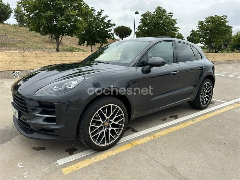 Usado Porsche Macan 245 CV (180 kW) 2019 Gris / plata SUV