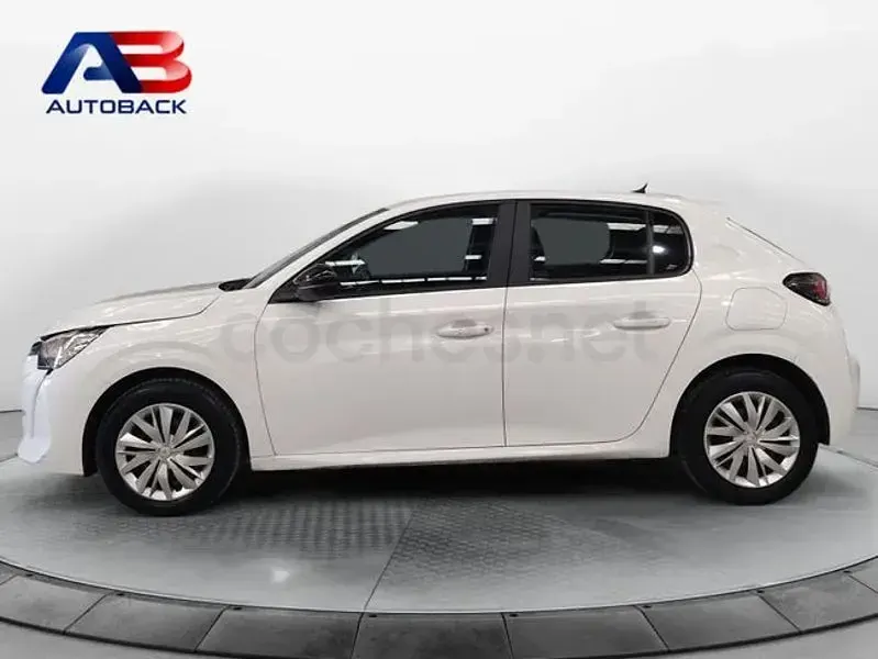 Usado Peugeot 208 Active 102 CV (75 kW) 2022 Blanco Utilitario