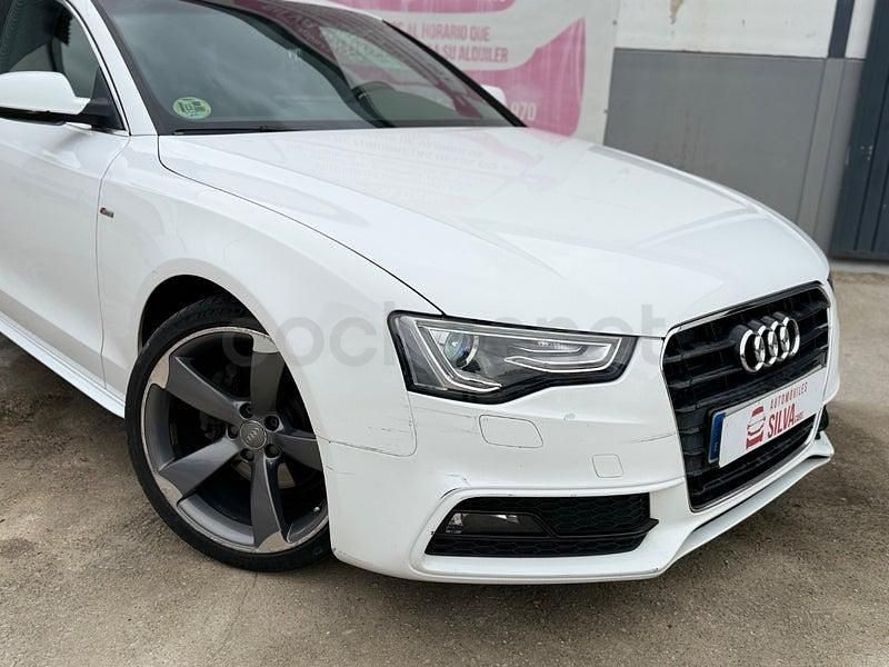 Usado Audi A5 Sportback S-Line 177 CV (130 kW) 2013 Blanco Utilitario
