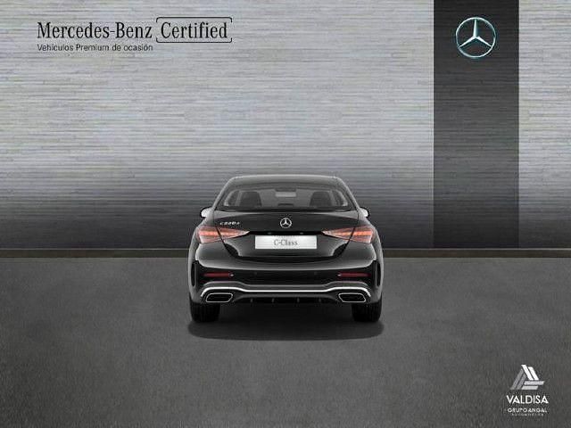 Usado Mercedes C220 200 CV (147 kW) 2022 Negro obsidiana