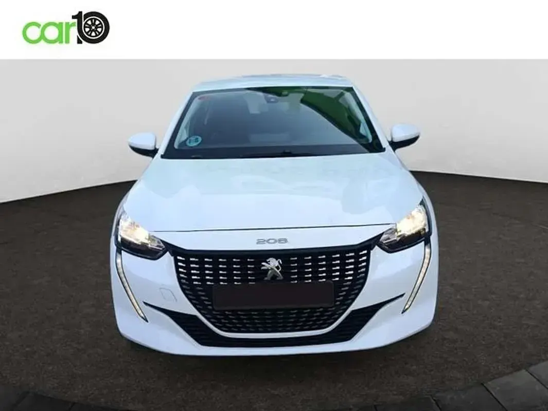 Usado Peugeot 208 Active 102 CV (75 kW) 2021 Blanco Utilitario
