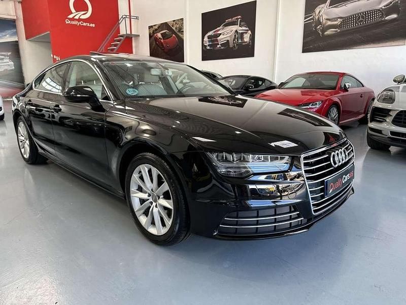 Usado Audi A7 Sportback 218 CV (160 kW) 2017 Negro Utilitario