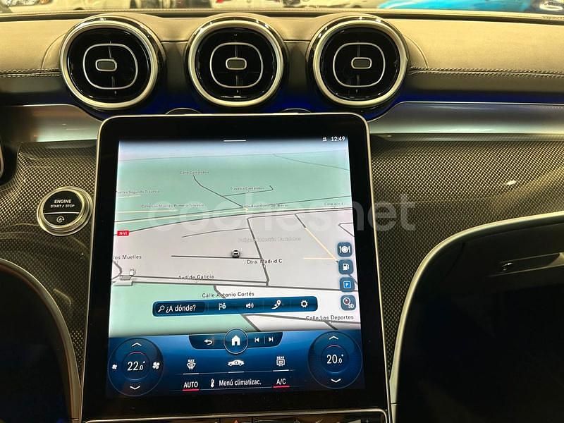 Usado Mercedes C220 200 CV (147 kW) 2022 Blanco Familiar