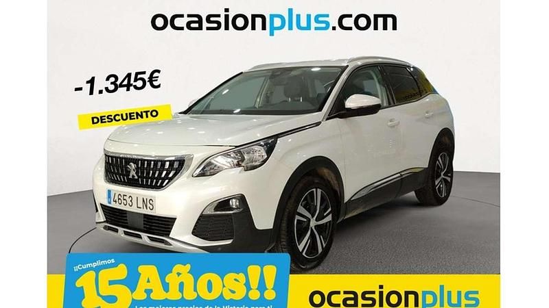 Blanco Usado 2021 Peugeot 3008 Allure Monovolumen | 13.455 € (Super precio) - Imagen 1/4