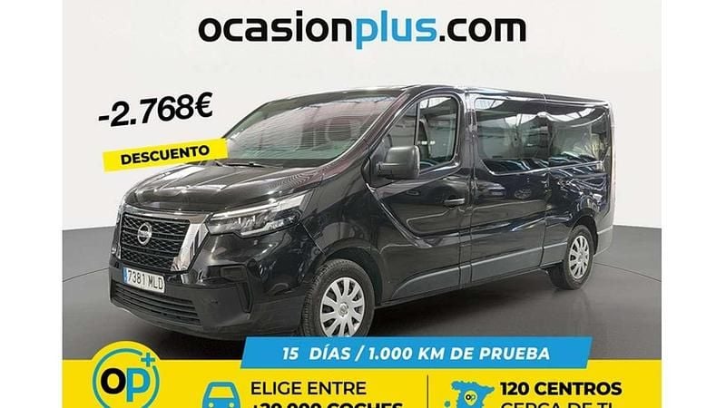 Usado Nissan Primastar Comfort 150 CV (110 kW) 2023 Negro Monovolumen