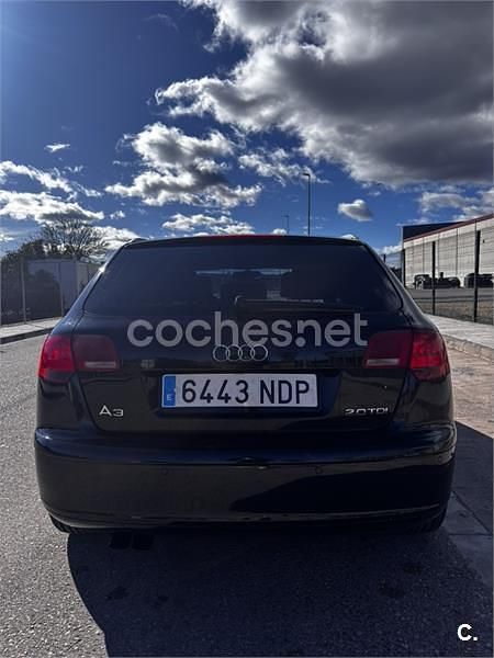 Usado Audi A3 Ambition 140 CV (102 kW) 2005 Negro Utilitario
