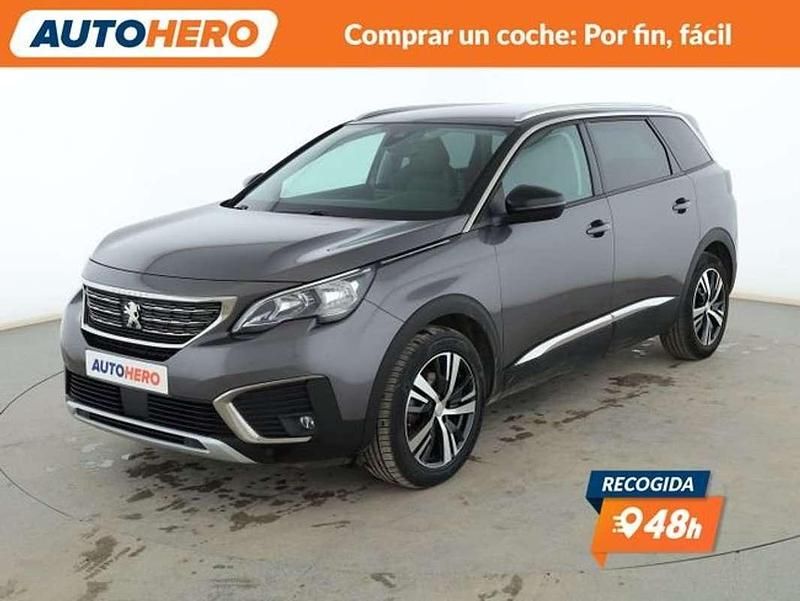 Usado Peugeot 5008 Allure 120 CV (88 kW) 2017 Gris Monovolumen