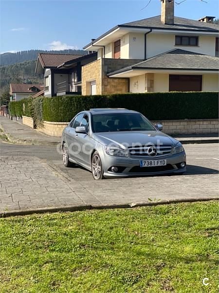 Gris / plata Usado 2007 Mercedes C350 Avantgarde Berlina | 14.500 € (Un poco caro) - Imagen 1/4