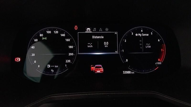 Usado Renault Clio V Techno 90 CV (66 kW) 2024 Rojo Berlina