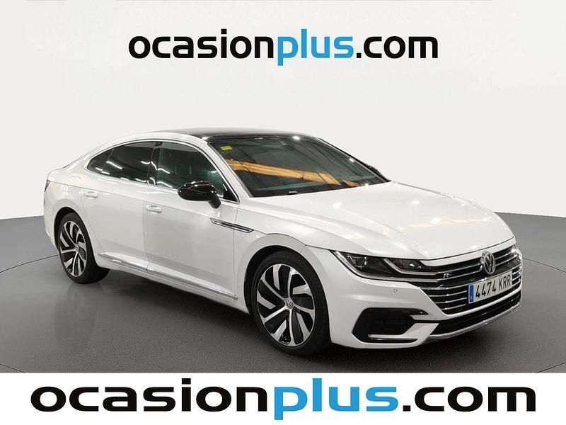 Usado VW Arteon R-line 150 CV (110 kW) 2018 Blanco Utilitario