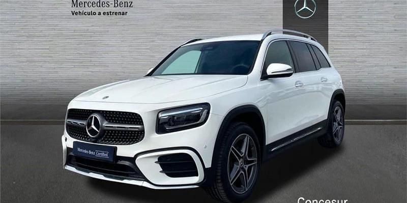 Usado Mercedes GLB200 150 CV (110 kW) 2024 Blanco SUV