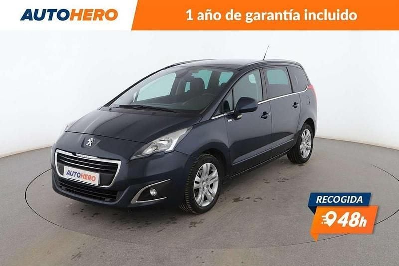 Azul Usado 2015 Peugeot 5008 Style Monovolumen | 10.799 € (Precio justo) - Imagen 1/2