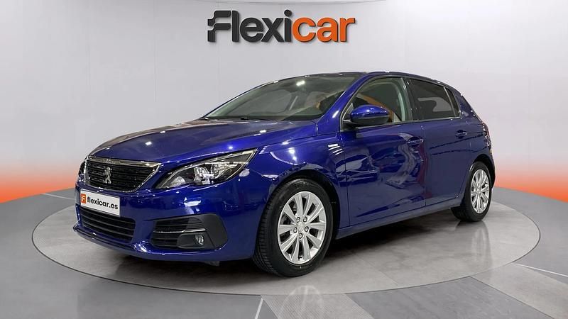 Usado Peugeot 308 Active 131 CV (96 kW) 2020 Azul Utilitario