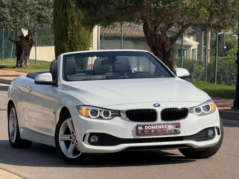 Blanco Usado 2014 BMW 420 Descapotable | 23.700 € (Precio justo) - Imagen 1/4