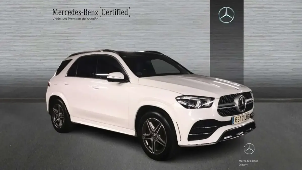 Usado Mercedes GLE300 245 CV (180 kW) 2020 Blanco SUV