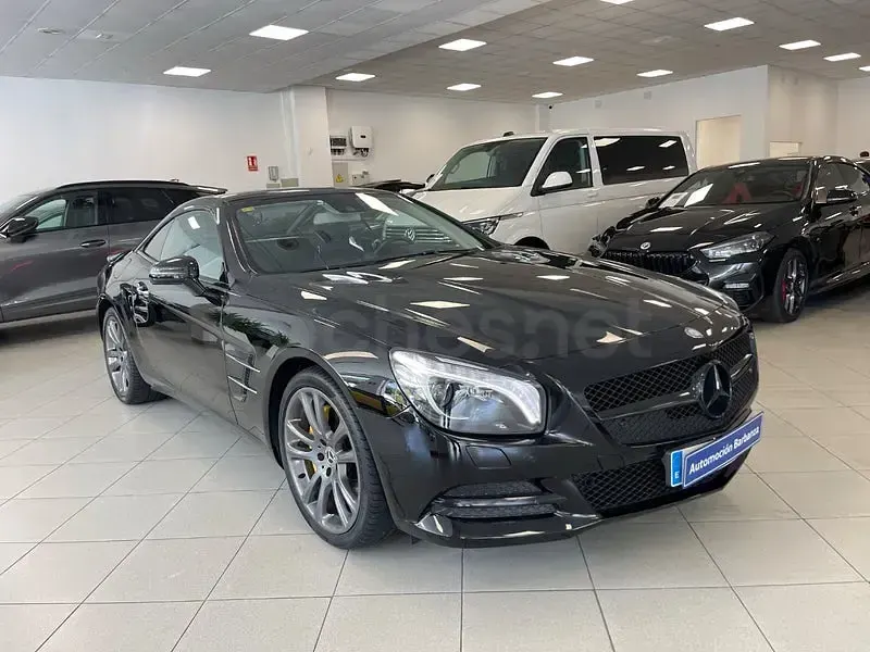 Usado Mercedes SL350 306 CV (225 kW) 2013 Negro Descapotable