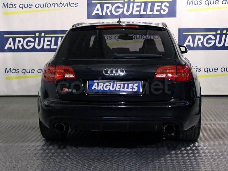 Usado Audi RS6 580 CV (426 kW) 2009 Negro Familiar