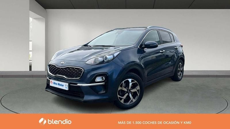 Usado Kia Sportage Plus 132 CV (97 kW) 2019 Azul SUV
