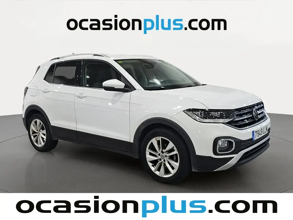 Usado VW T-Cross Sportline 150 CV (110 kW) 2020 Blanco SUV