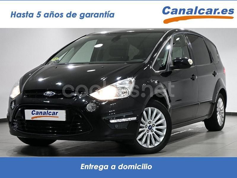 Negro Usado 2013 Ford S-MAX Limited Monovolumen | 10.990 € (Un poco caro) - Imagen 1/4