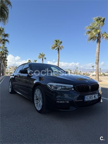 Usado BMW 530 M Sport 258 CV (189 kW) 2018 Negro Berlina