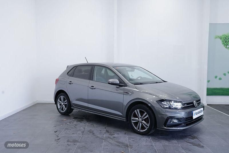 Usado VW Polo R-line 95 CV (69 kW) 2020 Gris Berlina