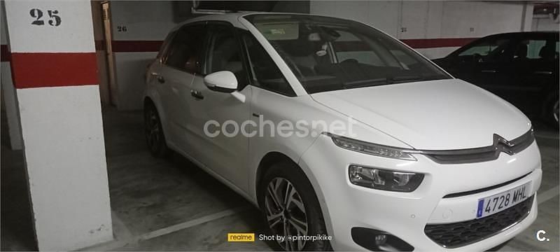 Blanco Usado 2014 Citroën C4 Picasso Exclusive Monovolumen | 7500 € (Buen precio) - Imagen 1/2